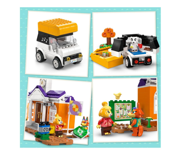 LEGO Animal Crossing 77052 Koncert K.K. na placu V29 - 1266200 - zdjęcie 5